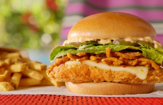 Cajun Crunch Chicken Sandwich