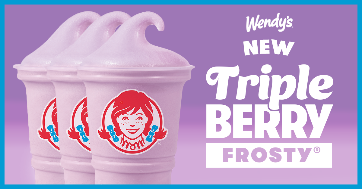 Wendy's New Triple Berry Frosty® Wendy's® Blog