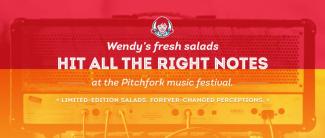 Wendy's salads hit all the right notes