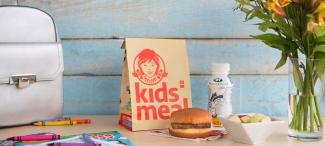 Wendy's Kid's Meal Fresh Never Frozen Hamburger