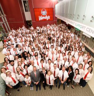 Red Tie Lobby Photo, Founders Day