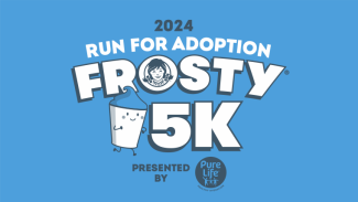 Get the info for Wendy’s annual Frosty 5K Run for Adoption registration, t-shirts and more. This virtual race for charity supports foster care adoption.  