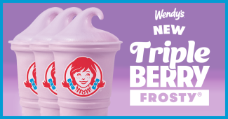 Wendy's New Triple Berry Frosty