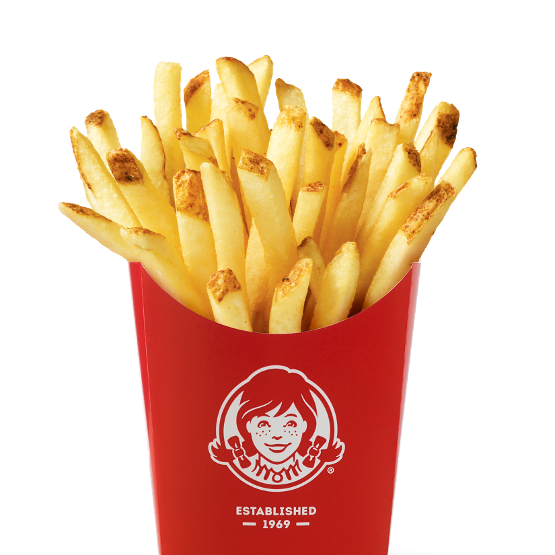 Fries (Medium) Served Hot & Crispy Calories Wendy's UK